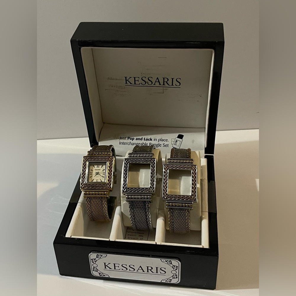 NEW KESSARIS Interchangeable Watch Set.
